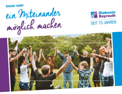 Flyer der Diakonie Bayreuth