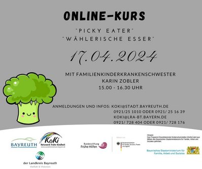 Flyer zum Online-Kurs Picky Eater