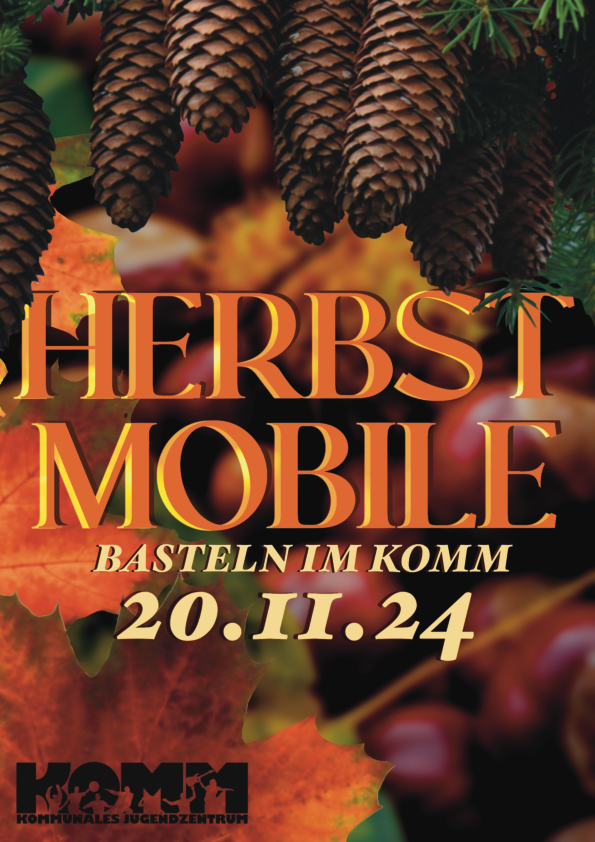 Flyer zum Herbst-Mobile basteln