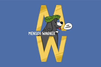 Logo fuer Mensch Wagner fuer Kinder