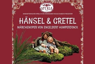 Plakat zur Maerchenoper Haensel und Gretel