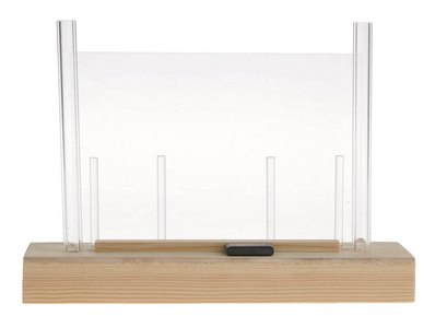 Bilderrahmen aus Holz und Acryl