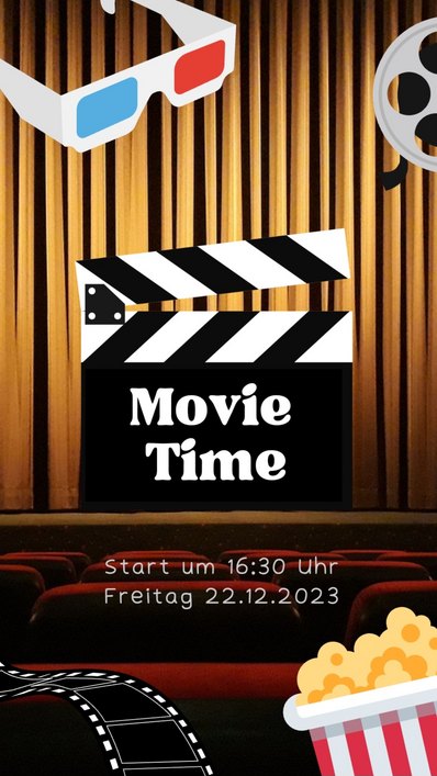 Flyer fuer Filmabend