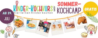 Flyer zum Sommer-Kochcamp