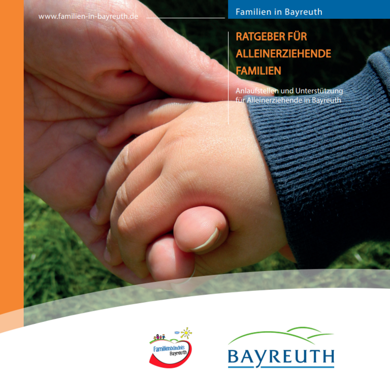 Broschüre "Ratgeber für Alleinerziehende"