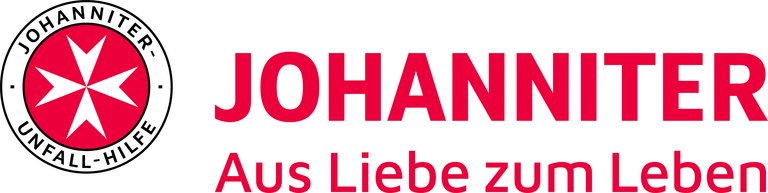Logo der Johanniter Unfallhilfe in roter Schrift