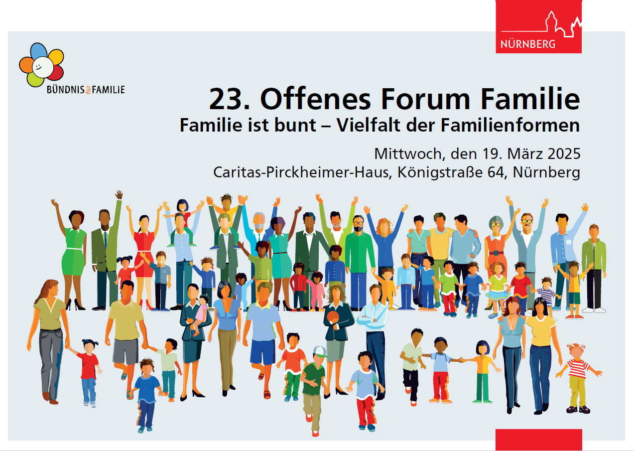 Deckblatt zum Programm offenes Forum Familie