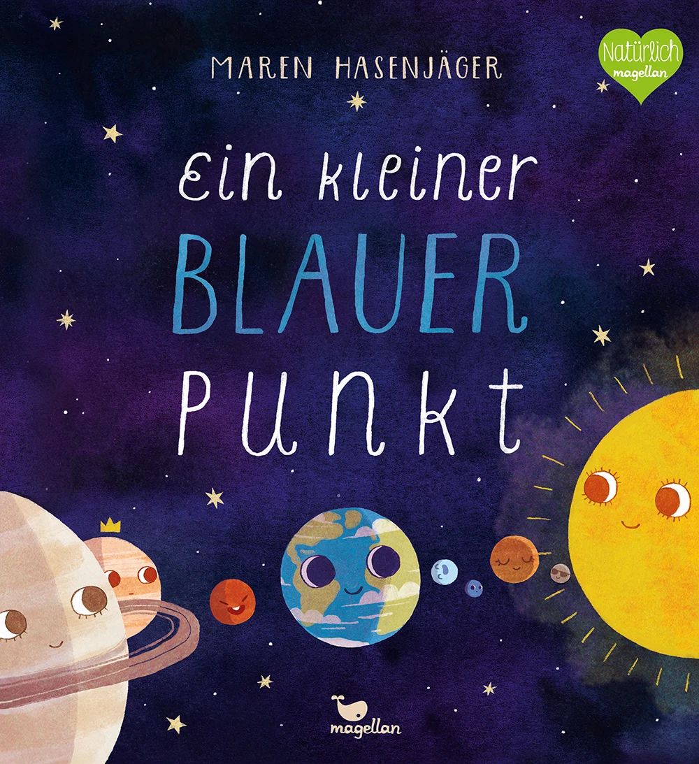 Cover zum Buch, ein kleiner blauer Punkt