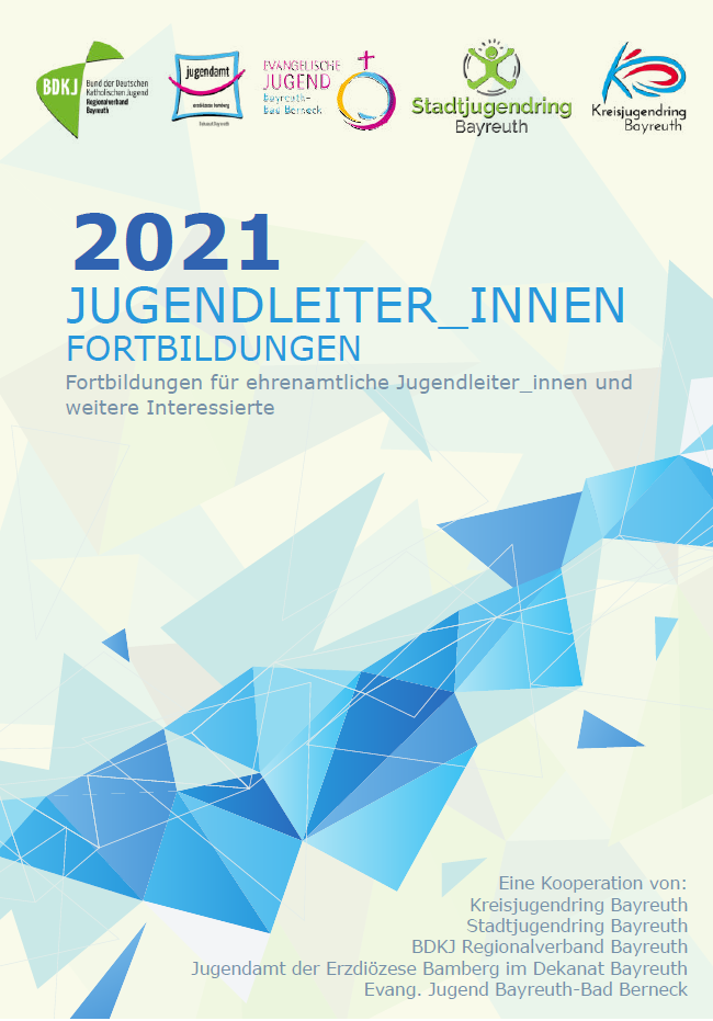 Deckblatt der Juleica-Schulungen 2021 
