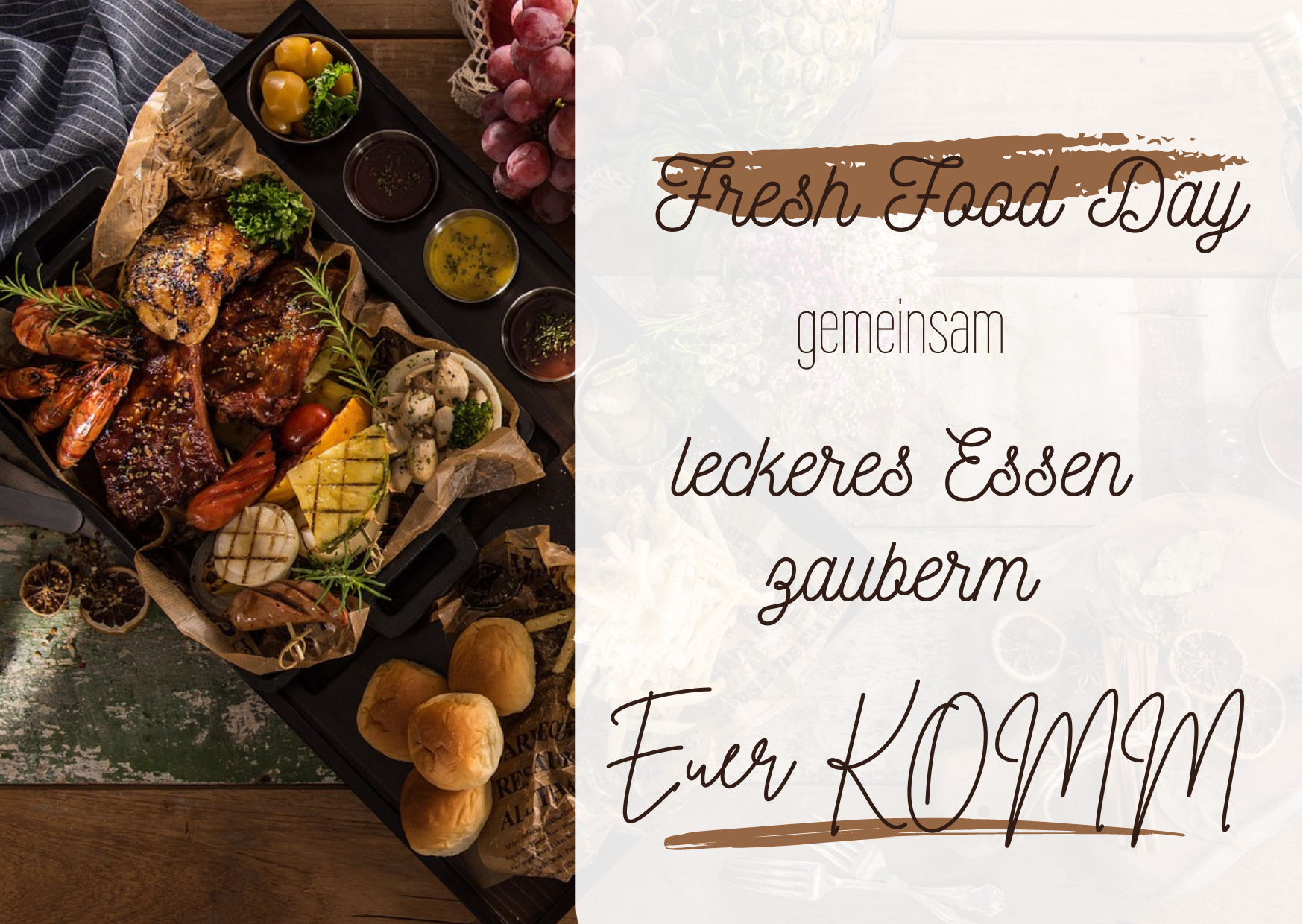 Flyer zu Fresh Food Day