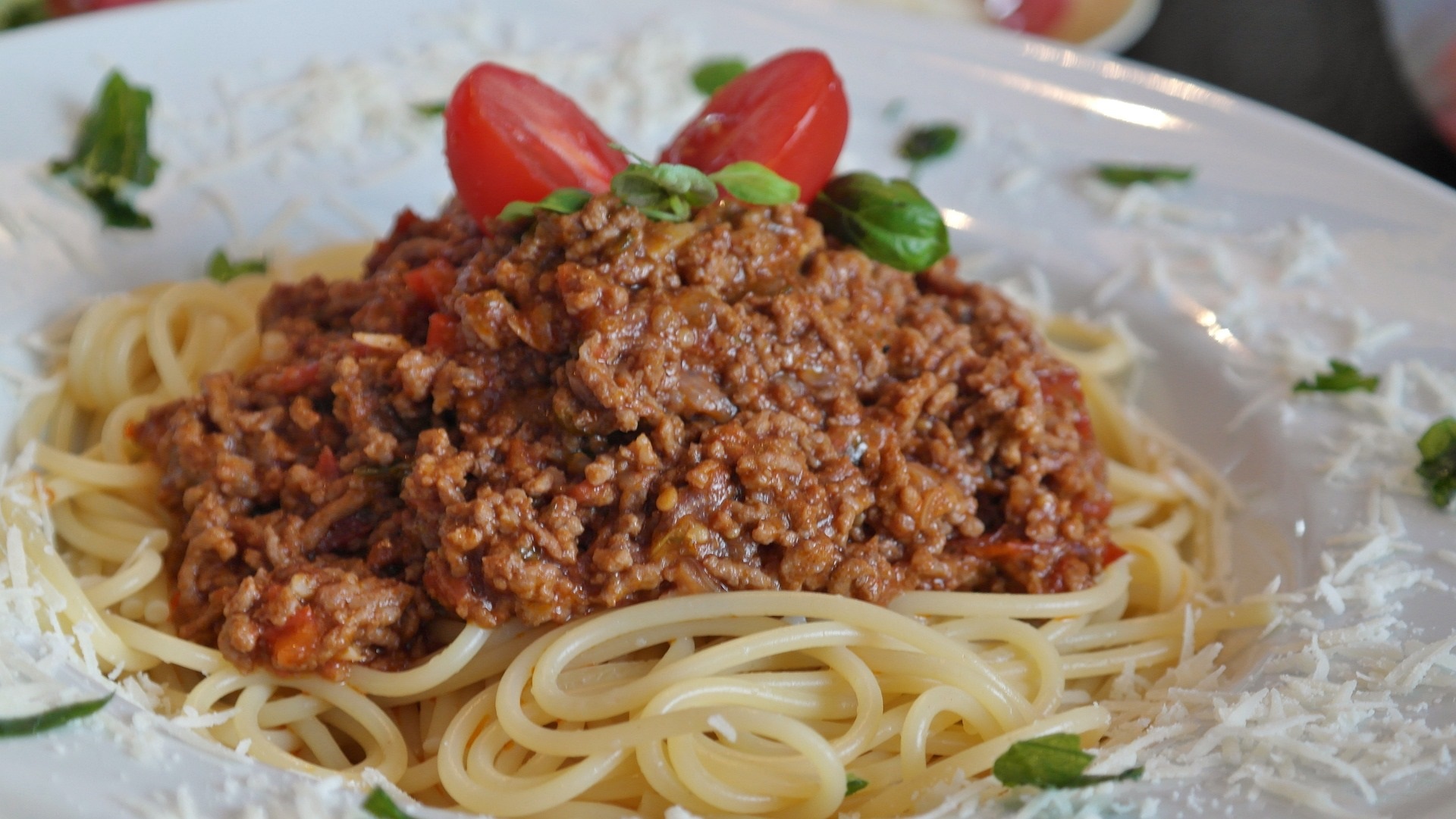 Spaghetti mit Bolognesesauce