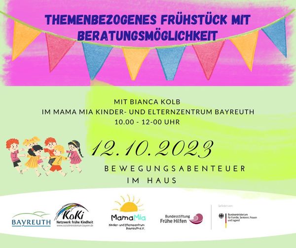 Flyer zur Veranstaltung Bewegungsabenteuer im Haus