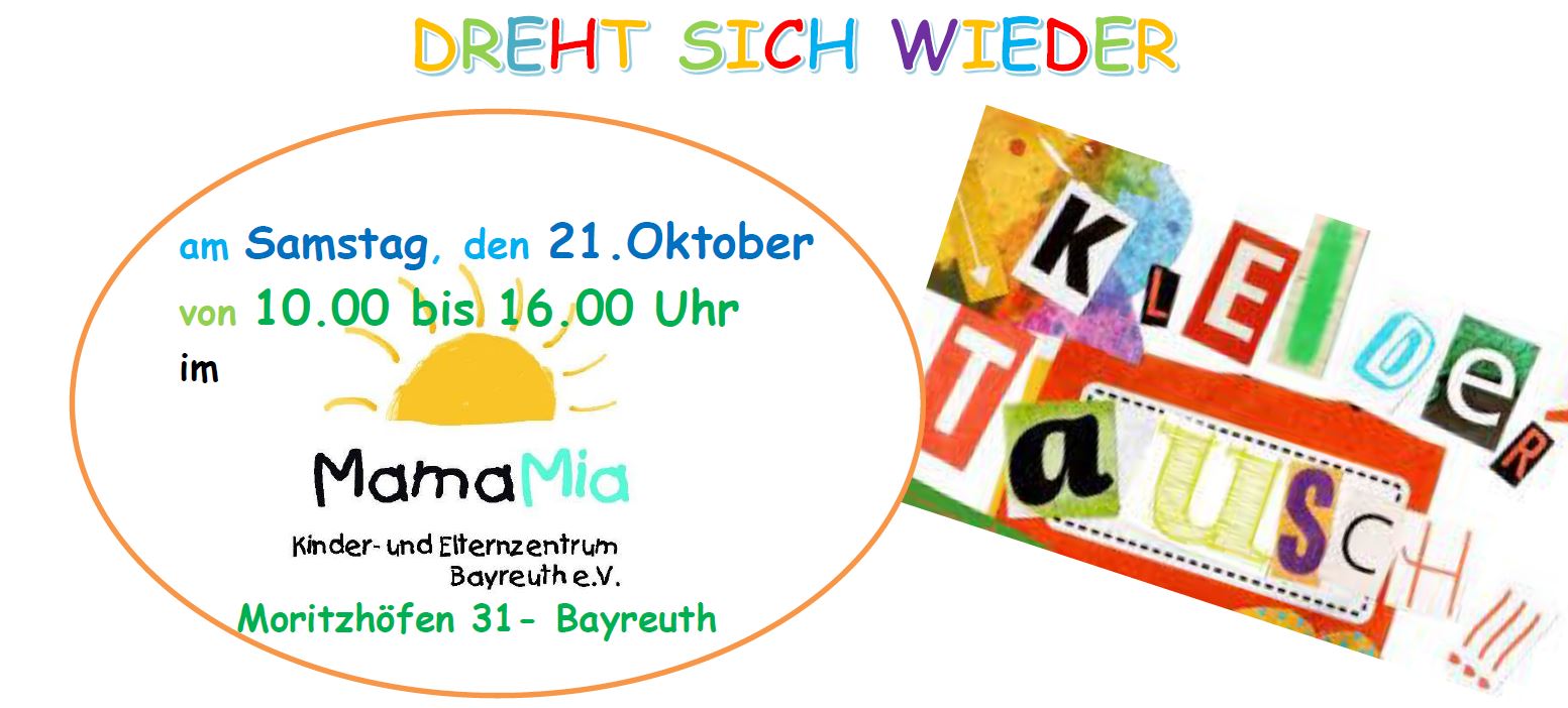 Plakat zum Kleiderkreisel