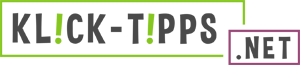 Logo Klick-tipps in grau und grün