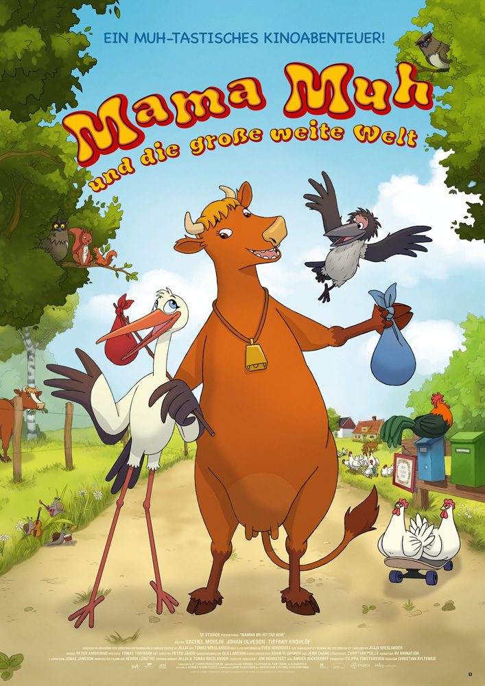 Plakat zum Kinofilm Mama Muh und die große weite Welt