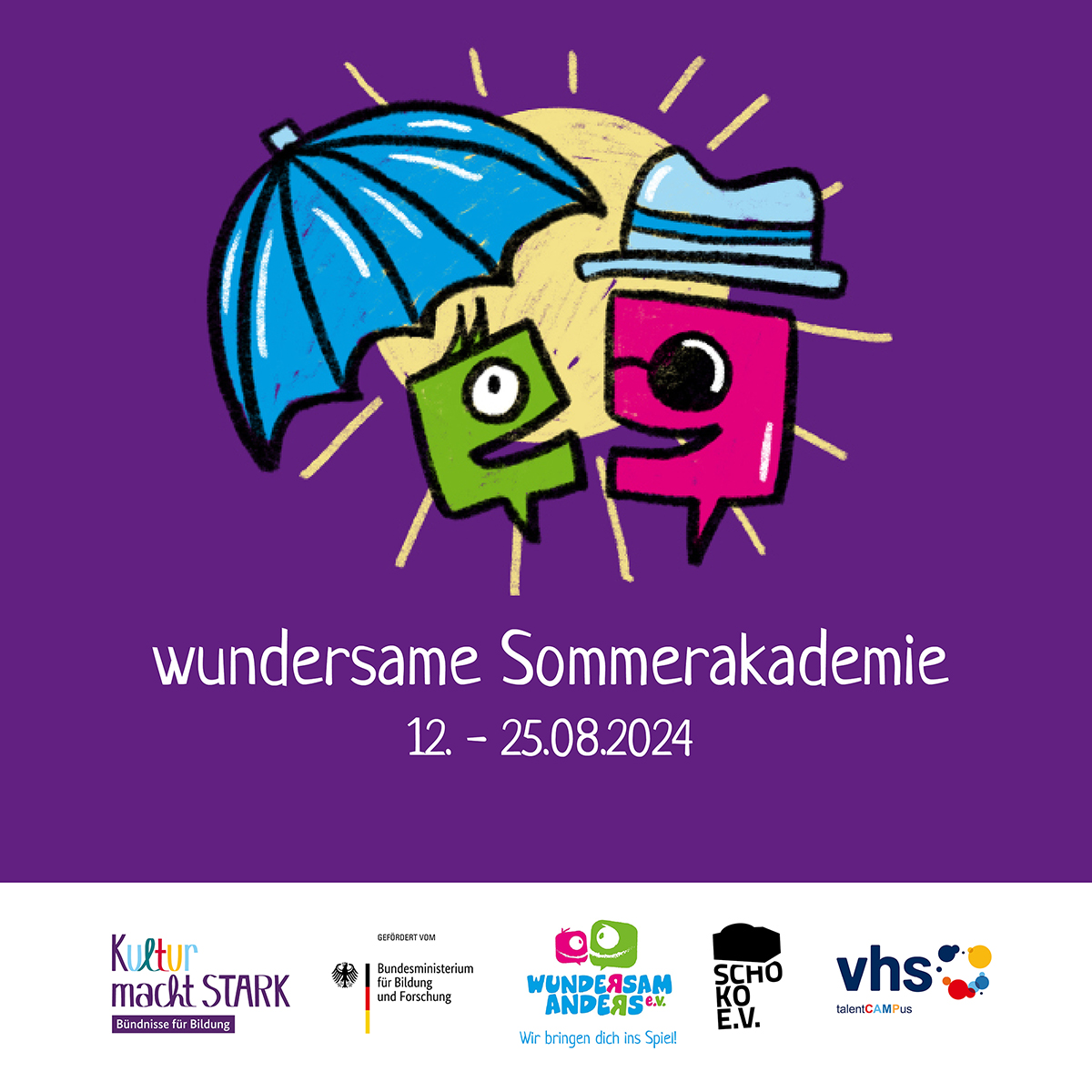Plakat zur Sommerakademie 2024